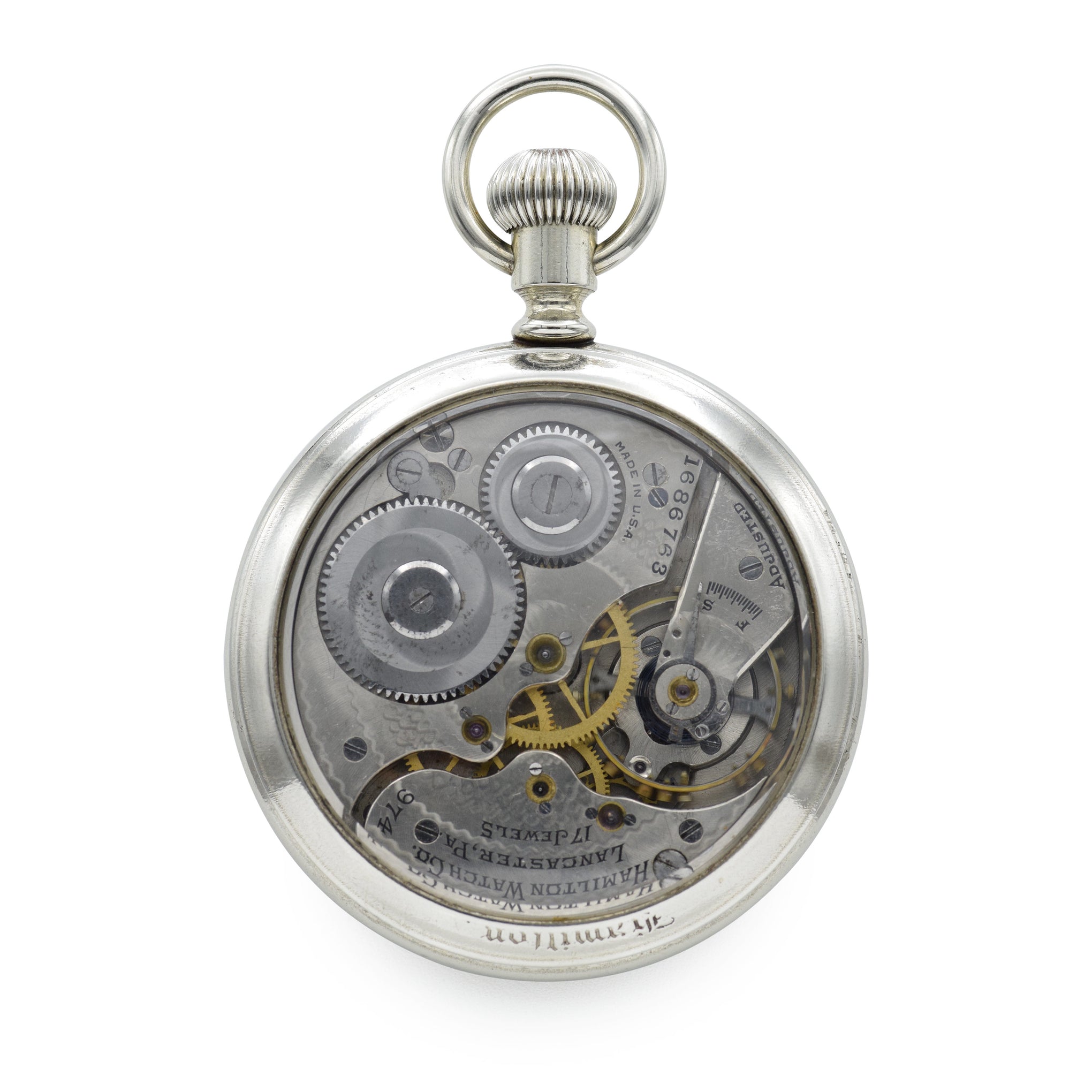 Vintage 1940s Hamilton Pocket Watch