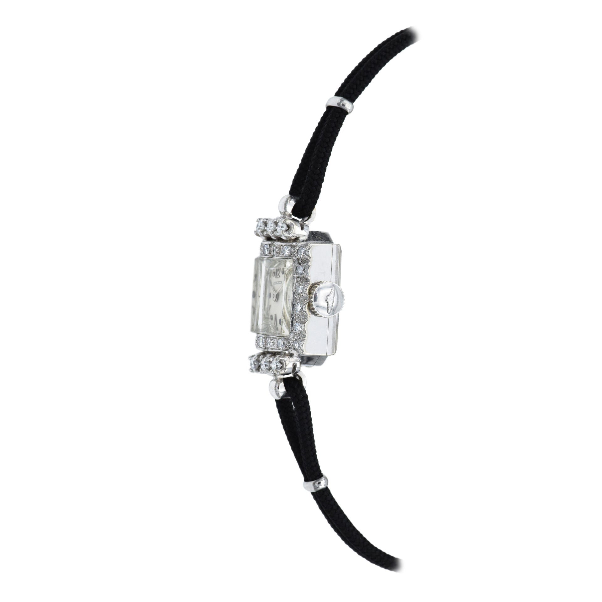 Vintage 1940s Longines Diamond Watch