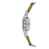Vintage 1940s Ulysse Nardin Watch with Diamonds