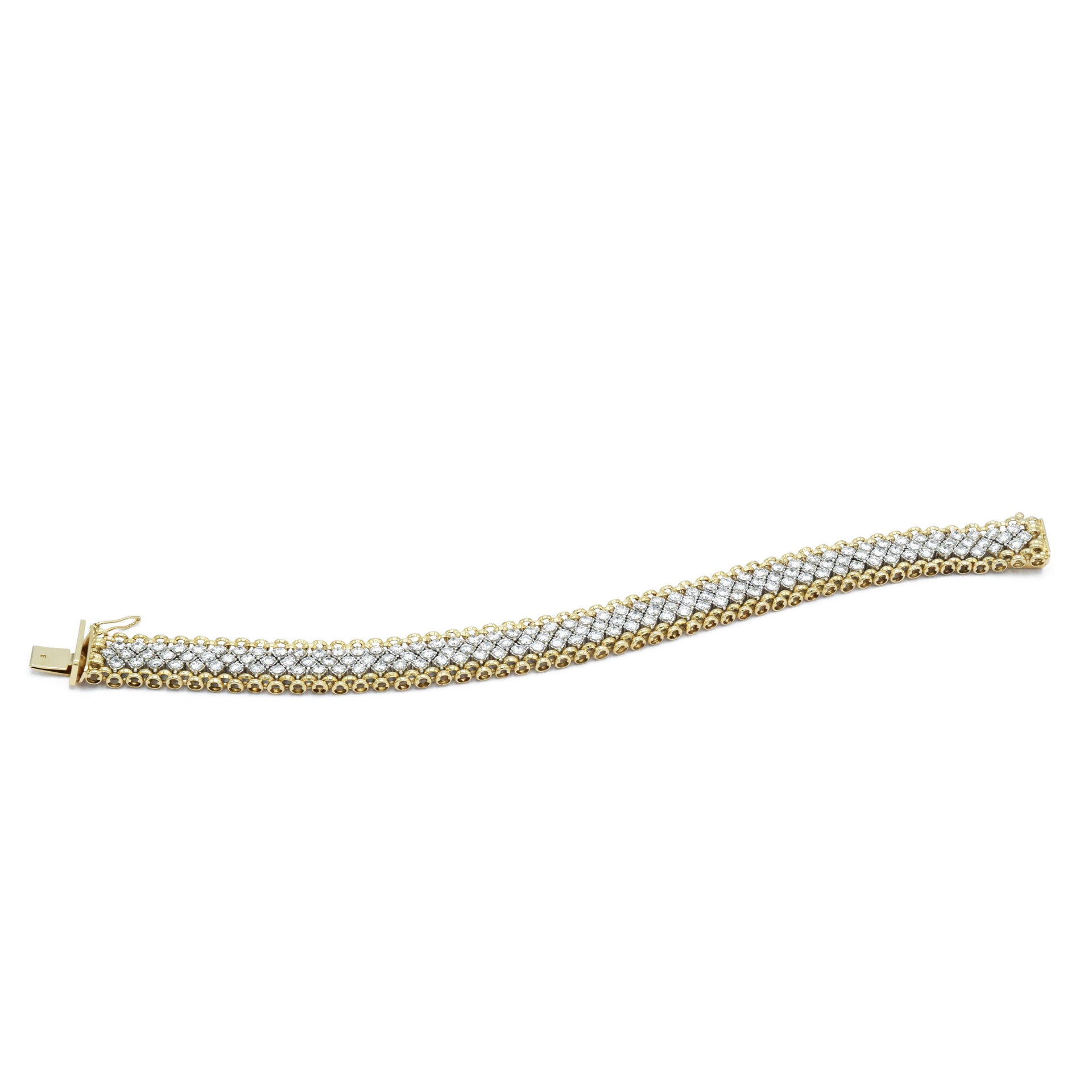 Vintage Gold Diamond Bracelet