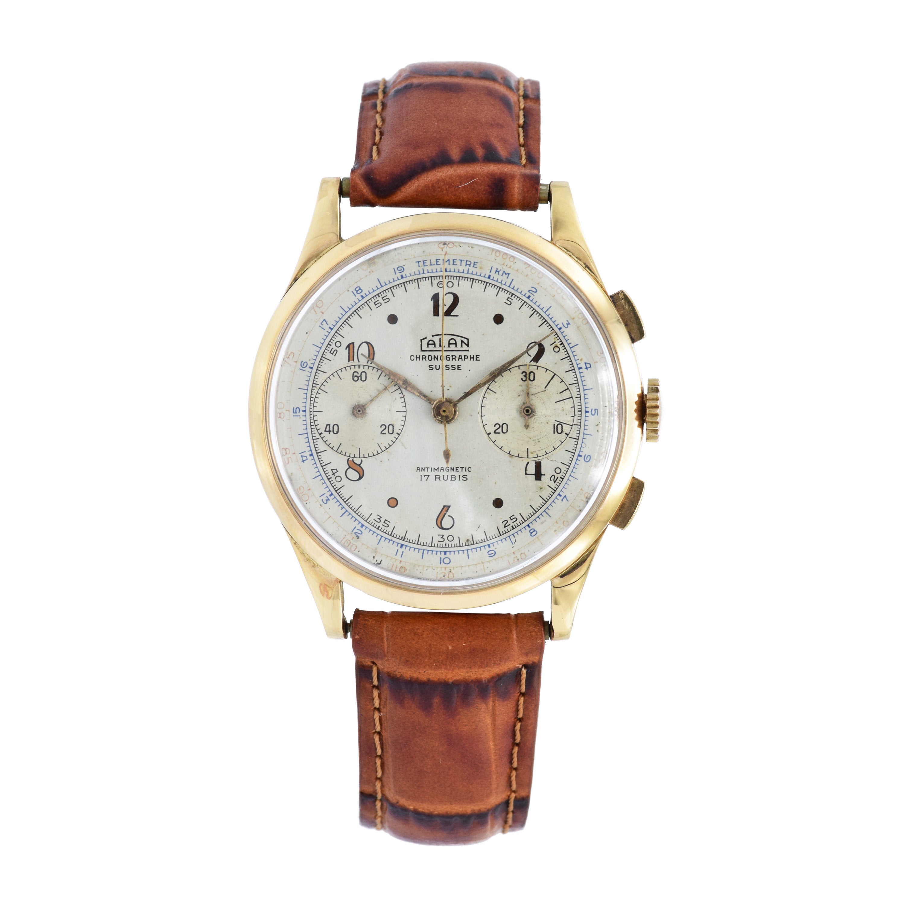 Vintage Alan Chronographe Suisse