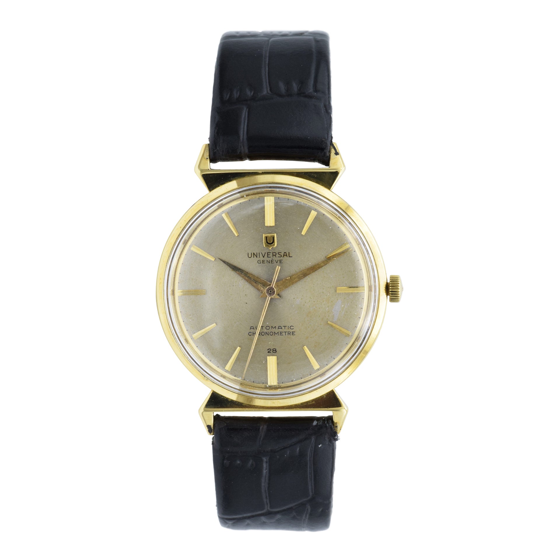 Vintage 1960s Universal Genève Chronometer Watch