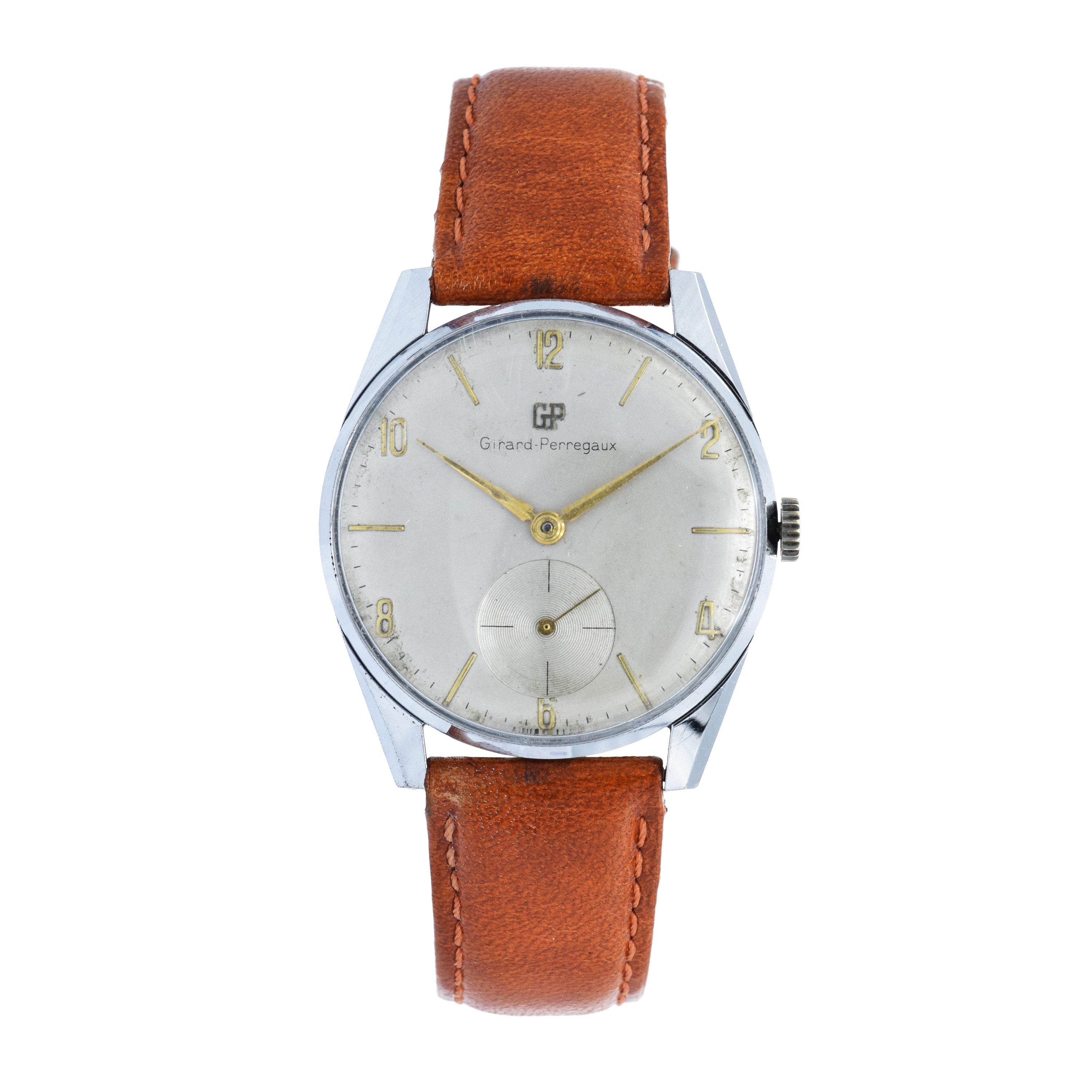 Girard Perregaux Watch Vintage 1950s Louis Martin Jewelers