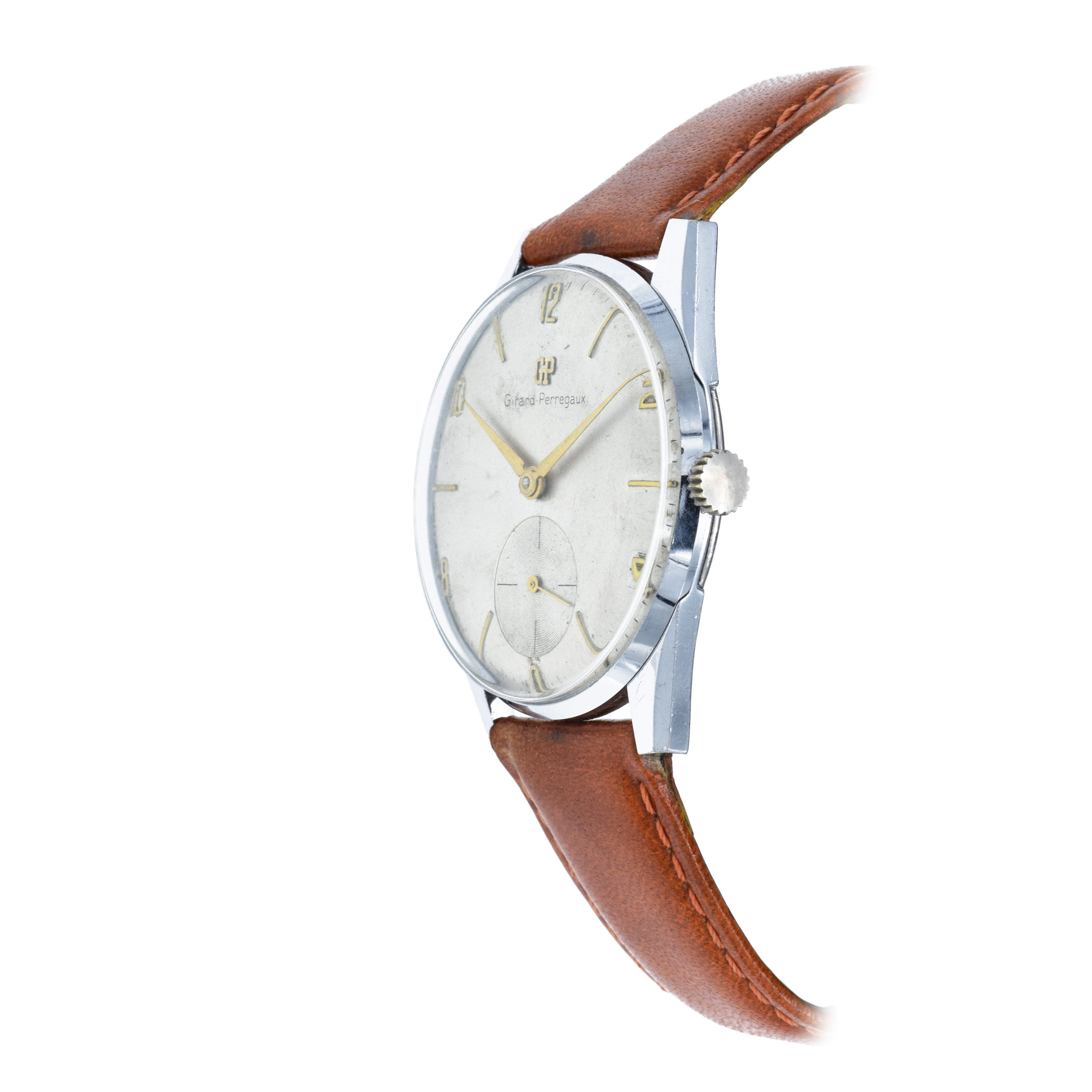 Girard Perregaux Watch Vintage 1950s Louis Martin Jewelers