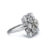 Estate Circa 1930 Platinum And Diamond Ring