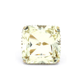 Estate Yellow Gold, Square Citrine Ring