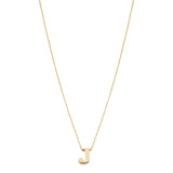 14KT Yellow Gold Initial Necklace