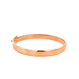 14KT Rose Gold Round And Baguette Cut Diamond Bracelet