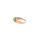 RETRO ERA TURQUOISE ROSE GOLD RING