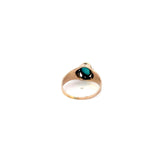 RETRO ERA TURQUOISE ROSE GOLD RING