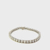 18KT White Gold Diamond Tennis Bracelet